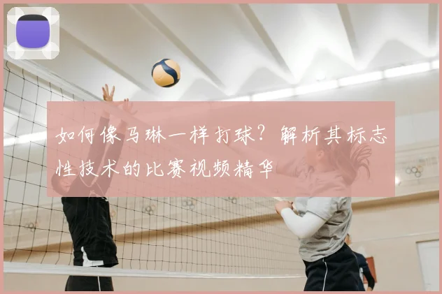 如何像马琳一样打球？解析其标志性技术的比赛视频精华